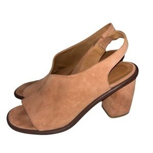 Anthropologie Miista cakel sz 40 suede mules heels